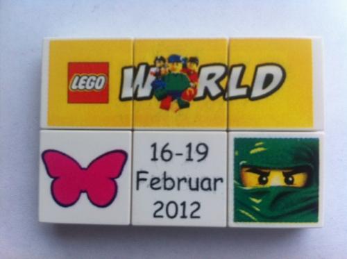 LEGO LEGO World Denmark Puzzle Promo 2012