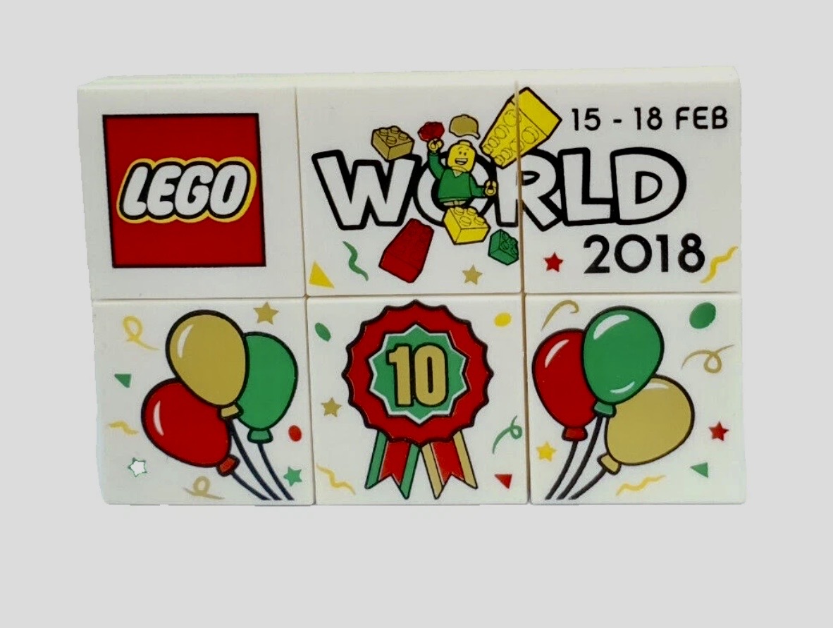 LEGO LEGO World Denmark Puzzle Promo 2018 - Set LWP12 - 7 pieces - Promotional theme - related set