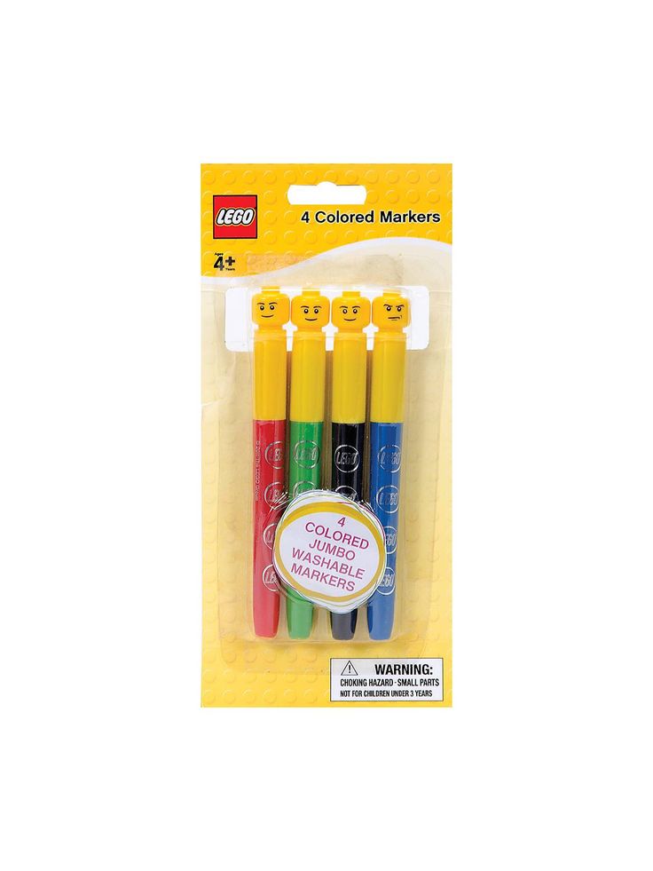 LEGO Akcesoria - 4 Coloured Markers