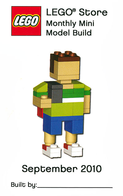 LEGO Boy with Backpack