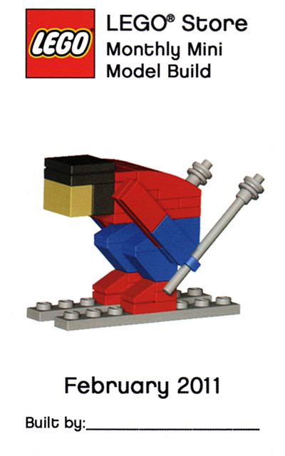 LEGO Skier