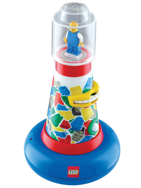 LEGO Rechargeable Night Light, Torch & LEGO Minifigure Light Up Display
