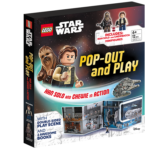 LEGO set NLB6301-1 Star Wars: Pop-Out and Play: Han Solo and Chewie in Action - Image 1