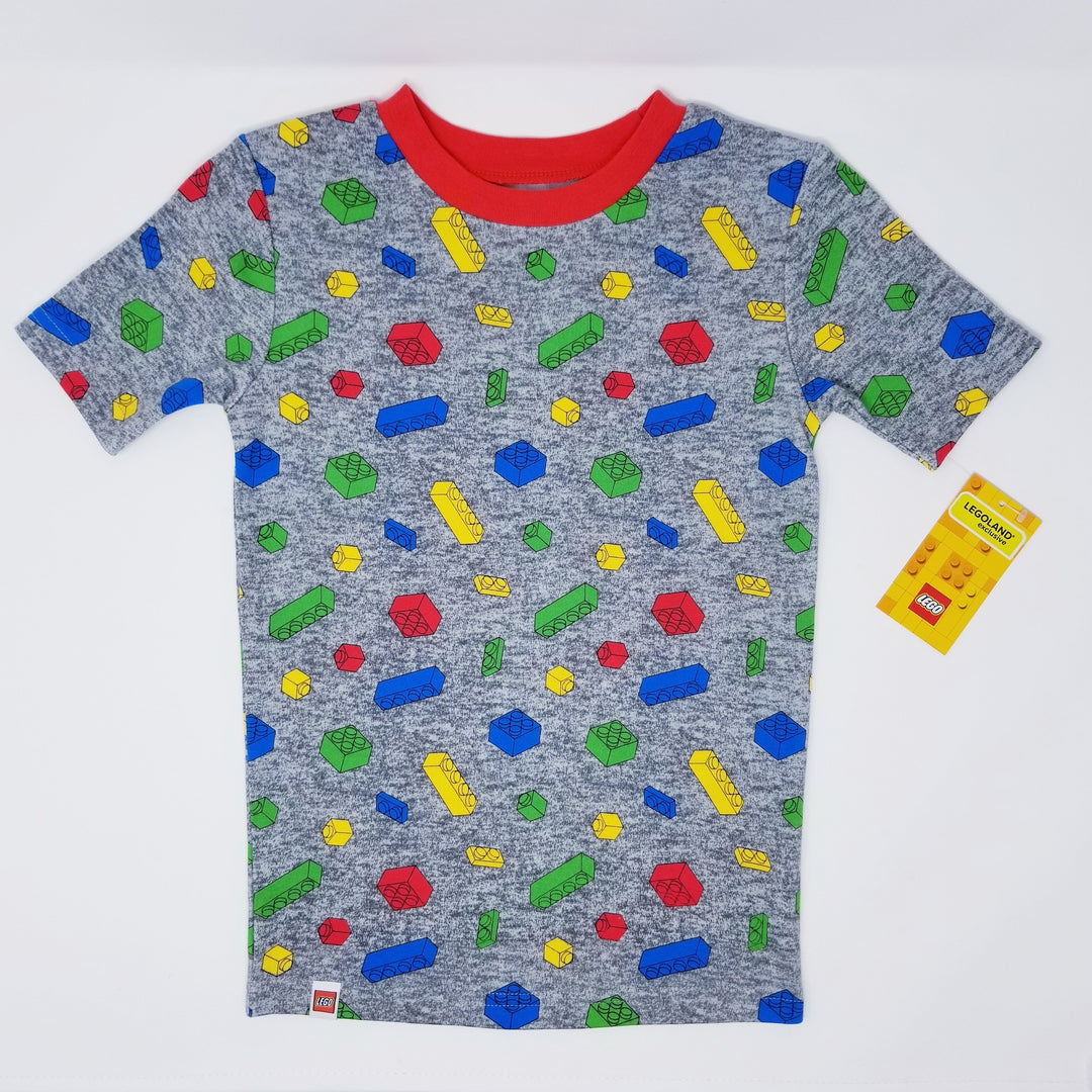 LEGO Iconic Brick Pajama Set (Gray)