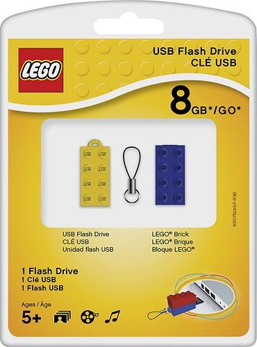 Brick USB Flash Drive - 8GB