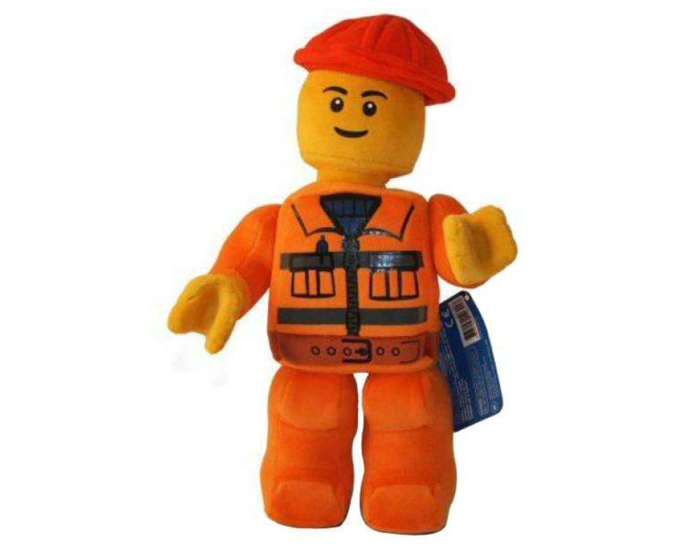 LEGO Construction Worker Plush