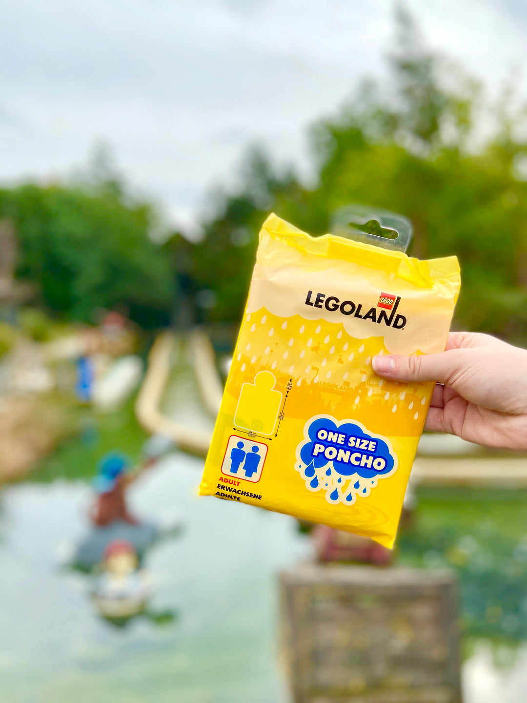 LEGO LEGOLAND Adult Rain Poncho