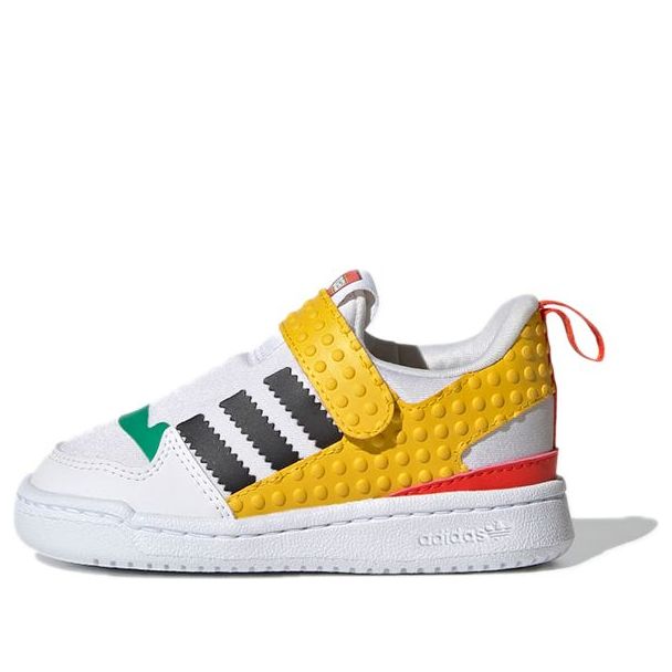LEGO Q46515-1 adidas Forum 360 x LEGO (White Equipment Yellow) - Infant Shoes