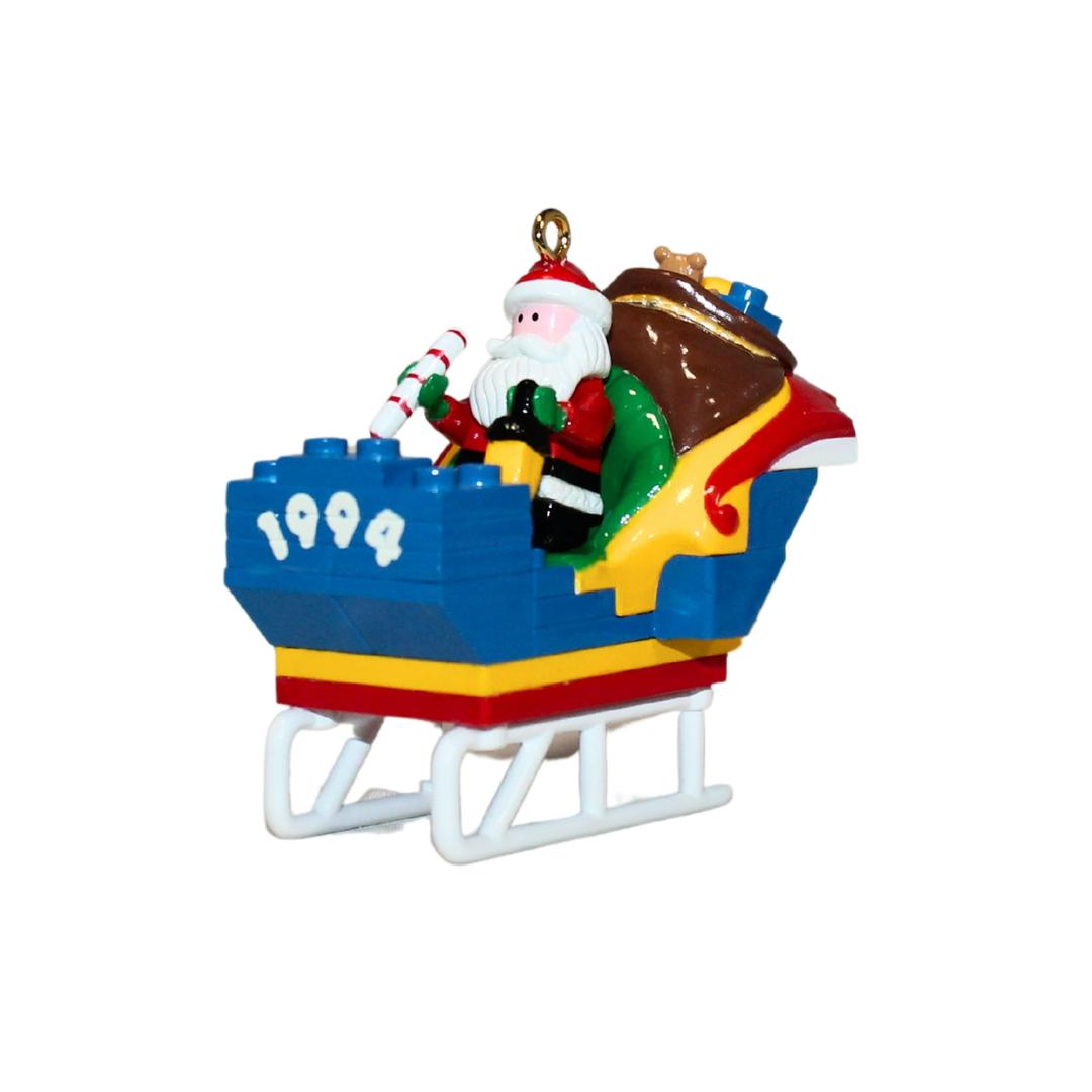 LEGO Hallmark Keepsake Christmas Tree Ornament - 1994 Santa's Sleigh