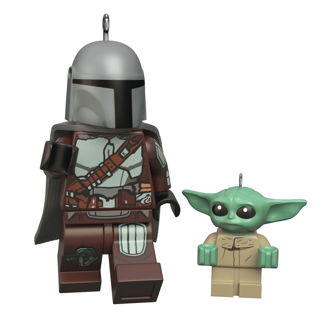 LEGO Hallmark Keepsake Christmas Tree Ornament - Star Wars The Mandalorian and Grogu