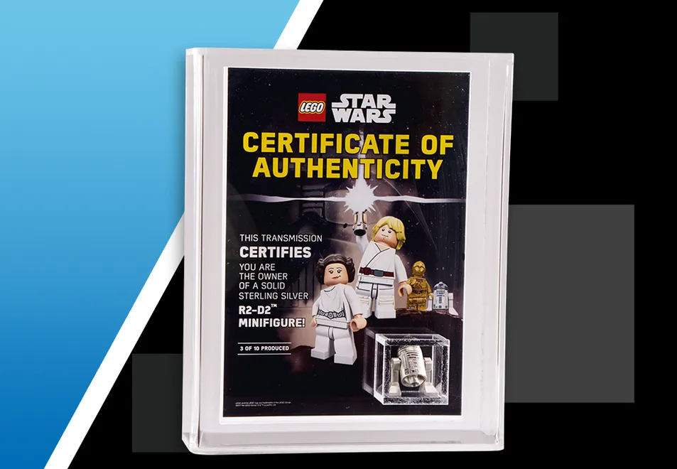 LEGO Sterling Silver R2-D2