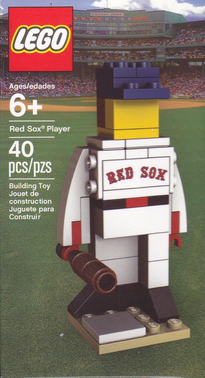 LEGO Red Sox Player
