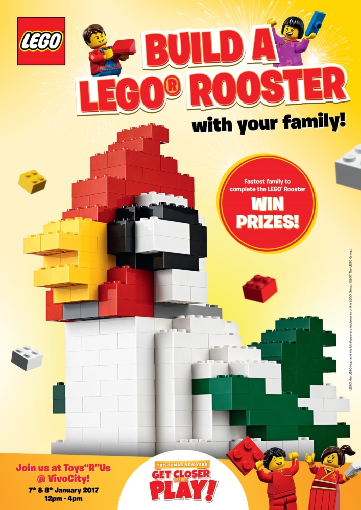 LEGO Easy Build Building Happening Rooster