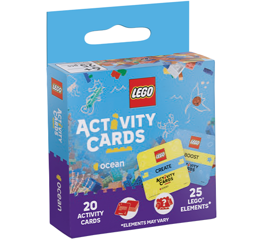 LEGO set SCP6603-1 Activity Cards: Ocean - Image 1