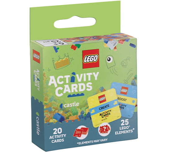 LEGO set SCP6605-1 Activity Cards: Castle - Image 1
