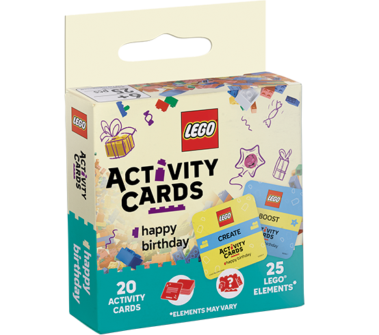 LEGO set SCP6609-1 Activity Cards: Happy Birthday - Image 1