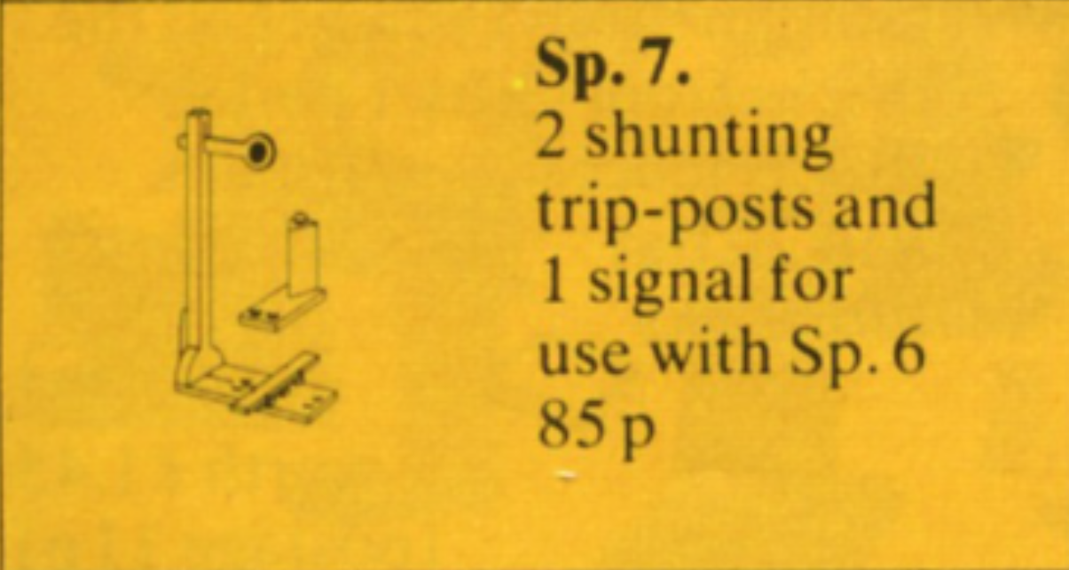 Main image of LEGO Train Signal with Ties (Sp7-1)