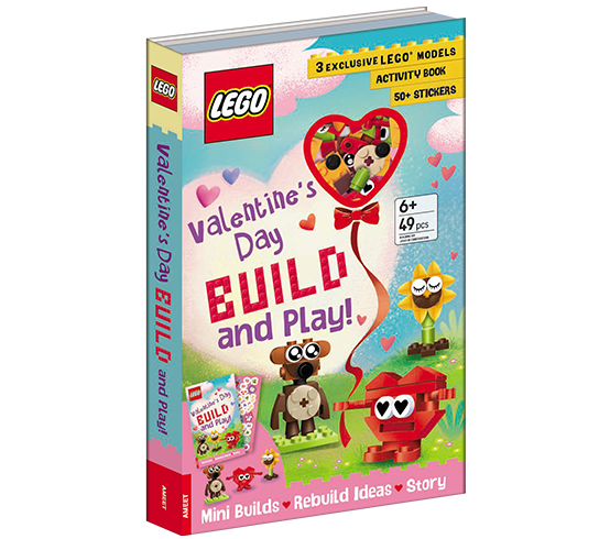 LEGO Valentine's Day Build and Play