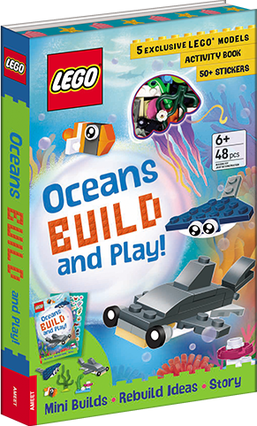 Activity Books with LEGO Parts