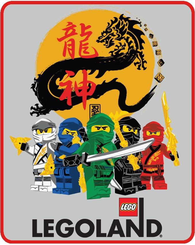 LEGO LEGOLAND Ninjago Year of the Dragon Plush Throw