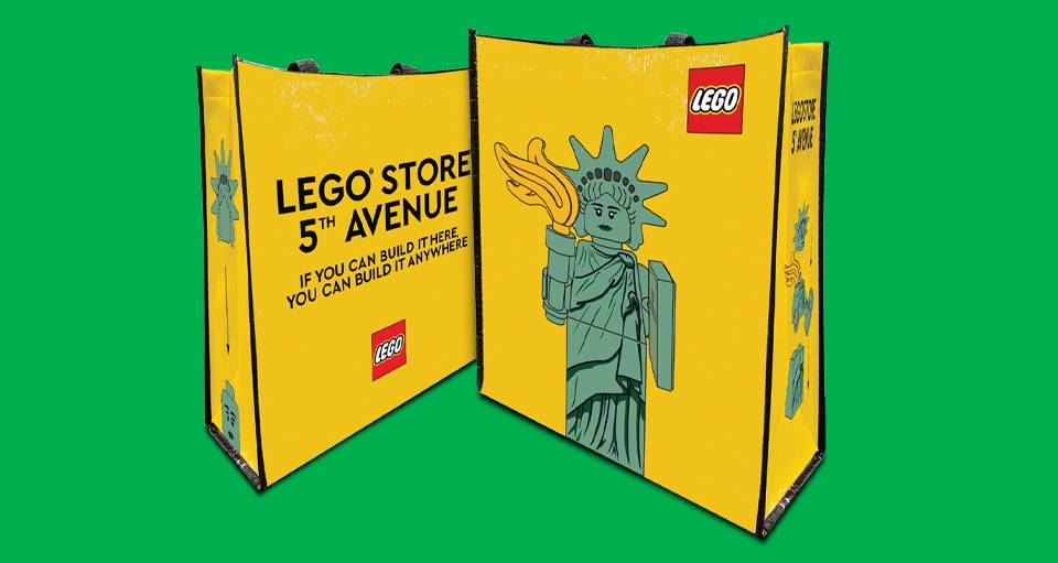 LEGO 5th Avenue Tote Bag