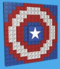 Main image of LEGO Captain America's Shield (TRUSHIELD-3)