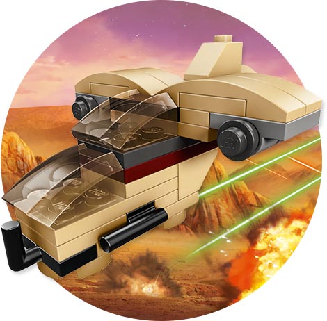 Main image of LEGO Wookie Gunship (TRUWOOKIE-1)