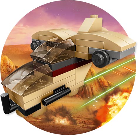LEGO Wookie Gunship