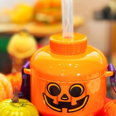 LEGO Lanyard with Tumbler - Pumpkin