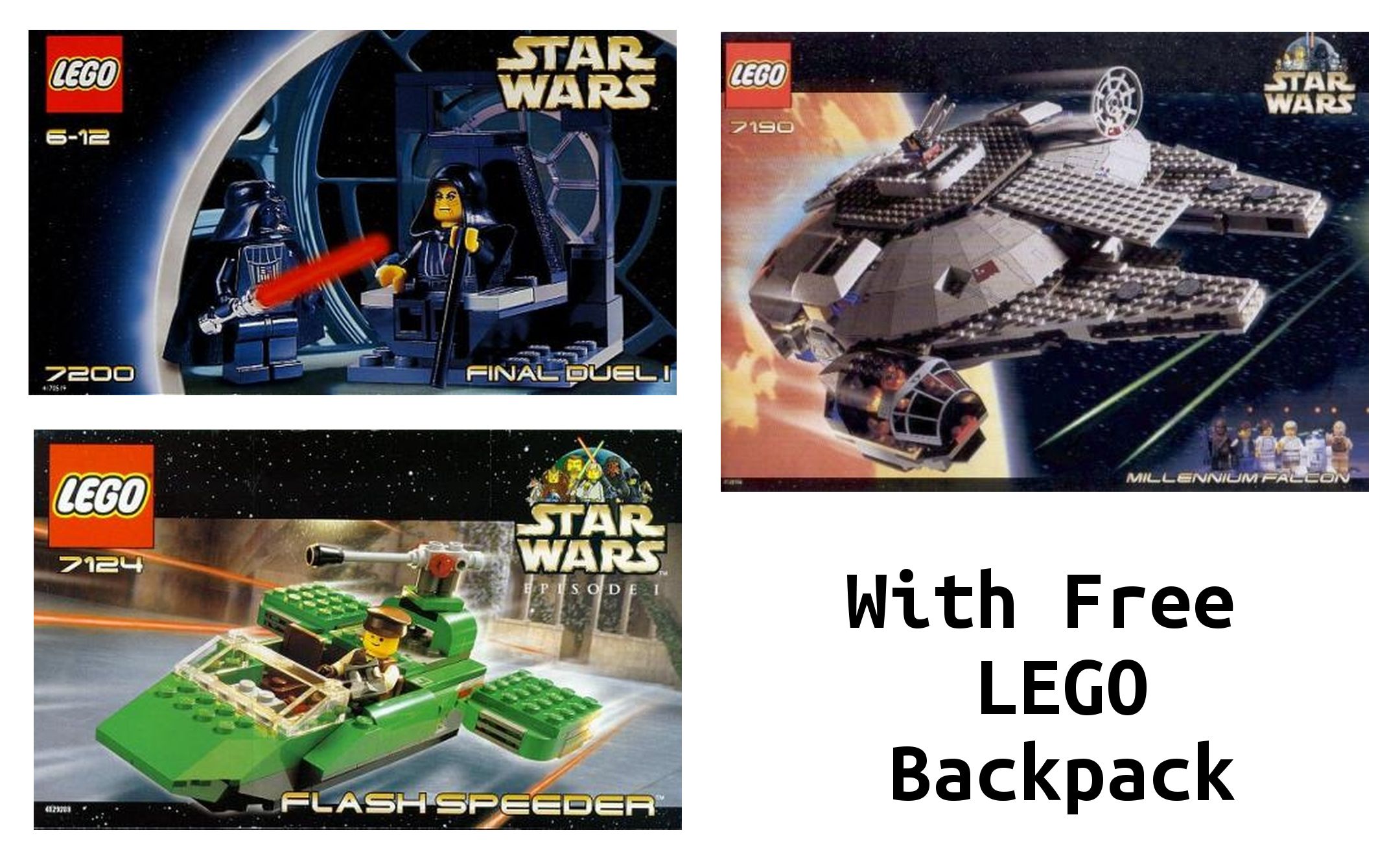 Main image of LEGO Star Wars Value Pack with Free LEGO Backpack (VP-10)