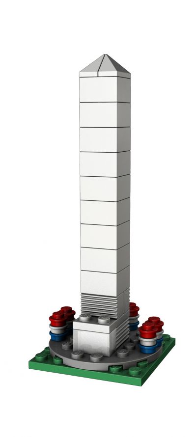 Main image of LEGO Washington Monument (WASHINGTONMONUMENT-1)