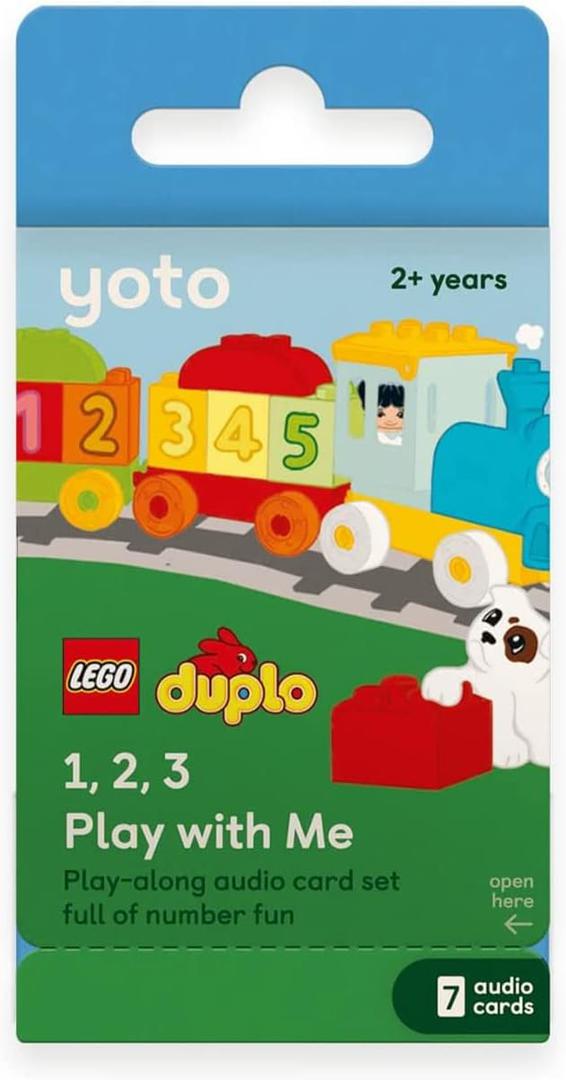 LEGO 1, 2, 3 Play with Me YOTO Cards