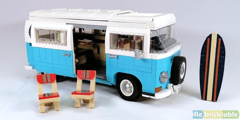 10279-1 - Volkswagen T2 Camper Van | Rebrickable - Build with LEGO