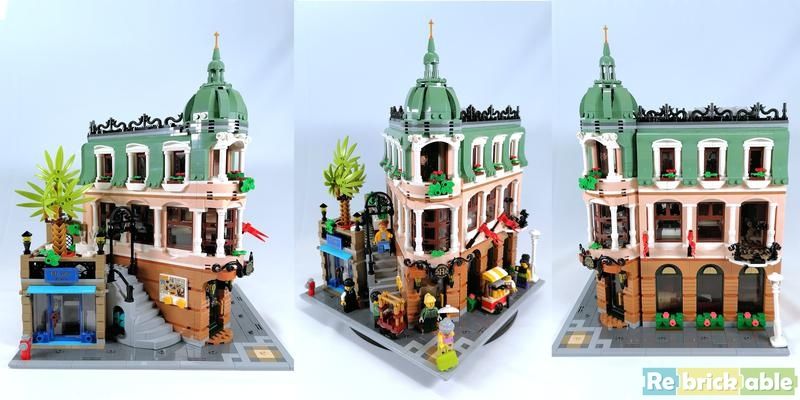 ale Kredsløb Precipice Review: 10297-1 - Boutique Hotel | Rebrickable - Build with LEGO
