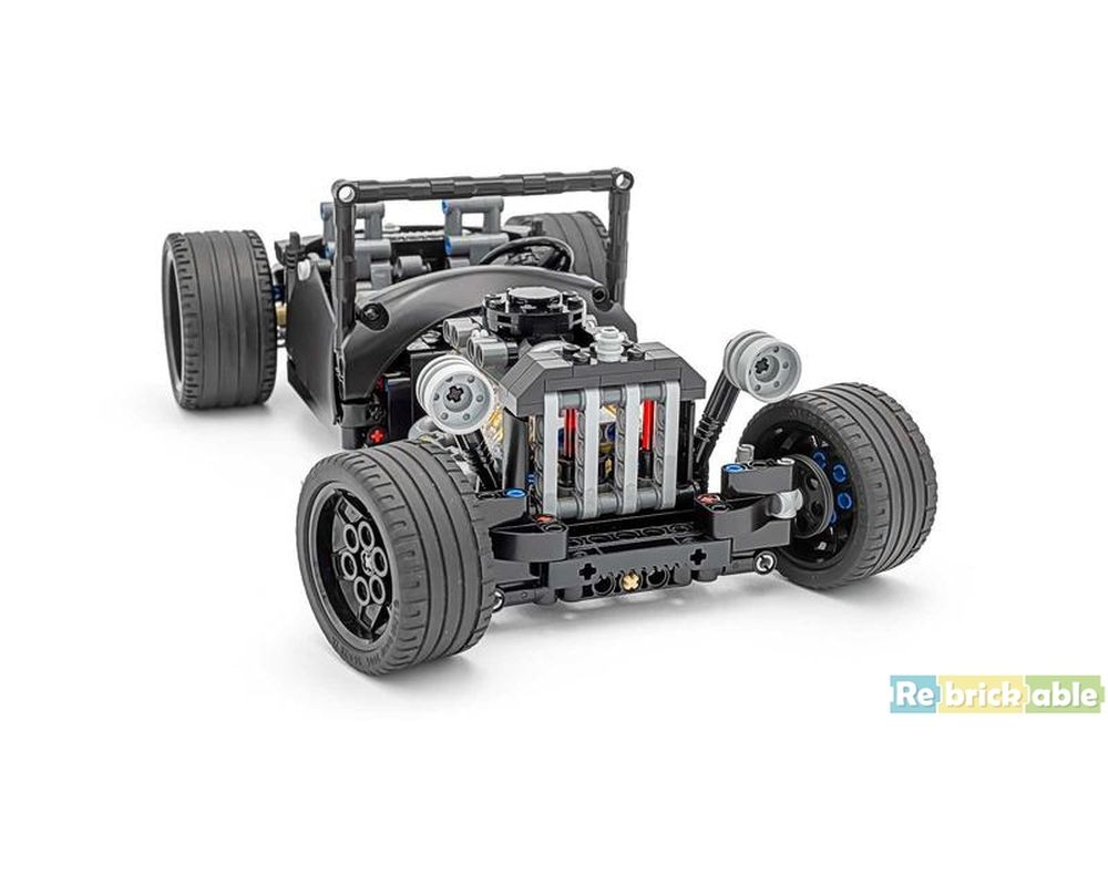 Review: MOC-97879 Bucket Hot Rod – 42127 Alternate | Rebrickable