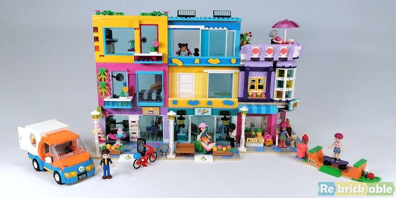 Review: 41704-1 - Main Street Building | Rebrickable - Build with LEGO
