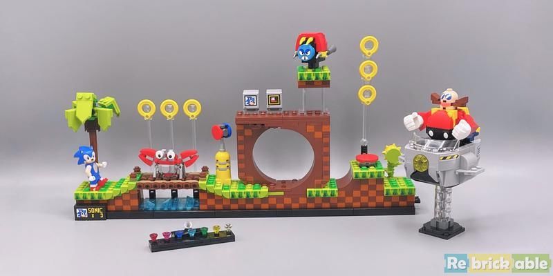 16-Bit Sonic The Hedgehog  Cool lego creations, Lego projects, Lego  challenge