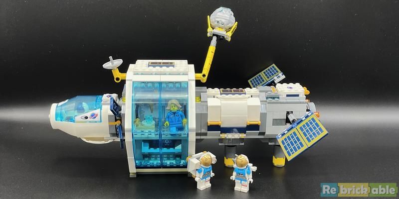 Review: 60349-1 - Lunar Space | Rebrickable Build LEGO