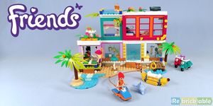 LEGO Set 41709-1 Vacation Beach House (2022 Friends) | Rebrickable