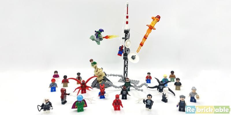 The 10 Best and Rarest LEGO Spider-Man Minifigures of All Time