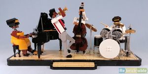 LEGO Set 21334-1 Jazz Quartet (2022 LEGO Ideas and CUUSOO