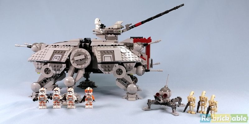LEGO Star Wars 75337 AT-TE Walker review and gallery
