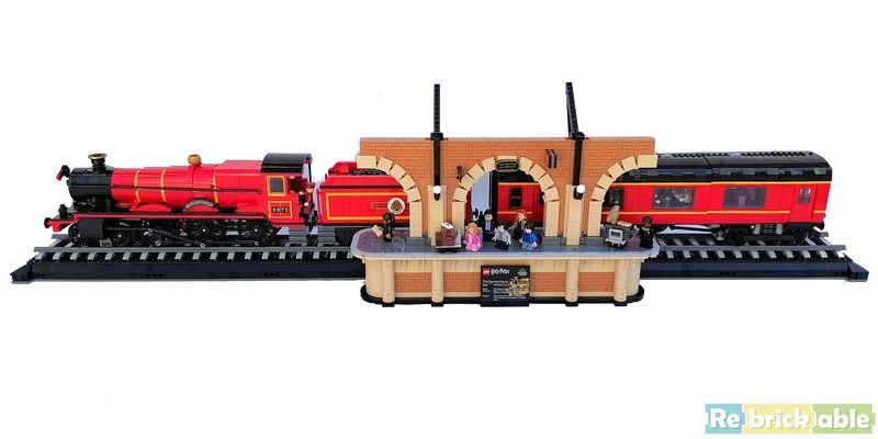 Why LEGO's Hogwarts Express doesn't fit on regular track