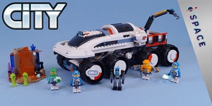 LEGO Set 60432-1 Command Rover and Crane Loader (2024 City > Space
