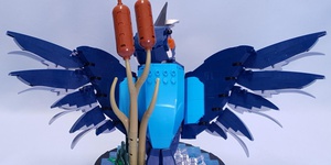 LEGO Set 10331-1 Kingfisher Bird (2024 Icons) | Rebrickable