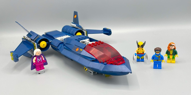 Live Build Summary: 76281-1 - X-Men X-Jet | Rebrickable - Build