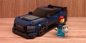 LEGO Set 76920-1 Ford Mustang Dark Horse Sports Car (2024 Speed