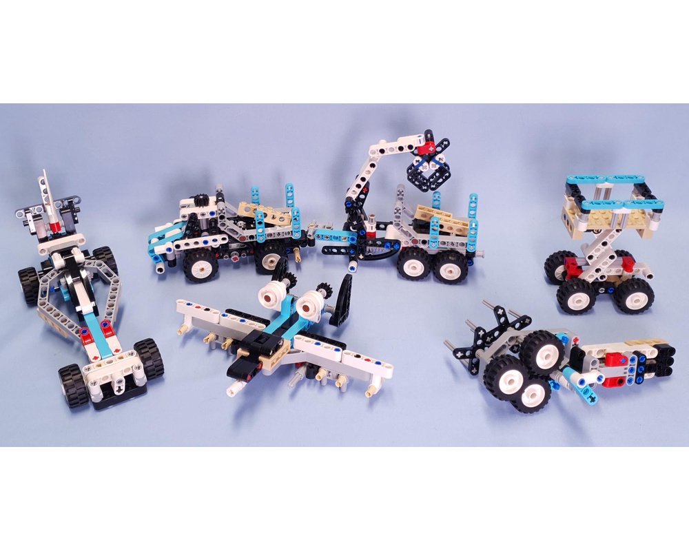 真優様 Mini MOC Madness - 42133-1 - Telehandler | Rebrickable - Build