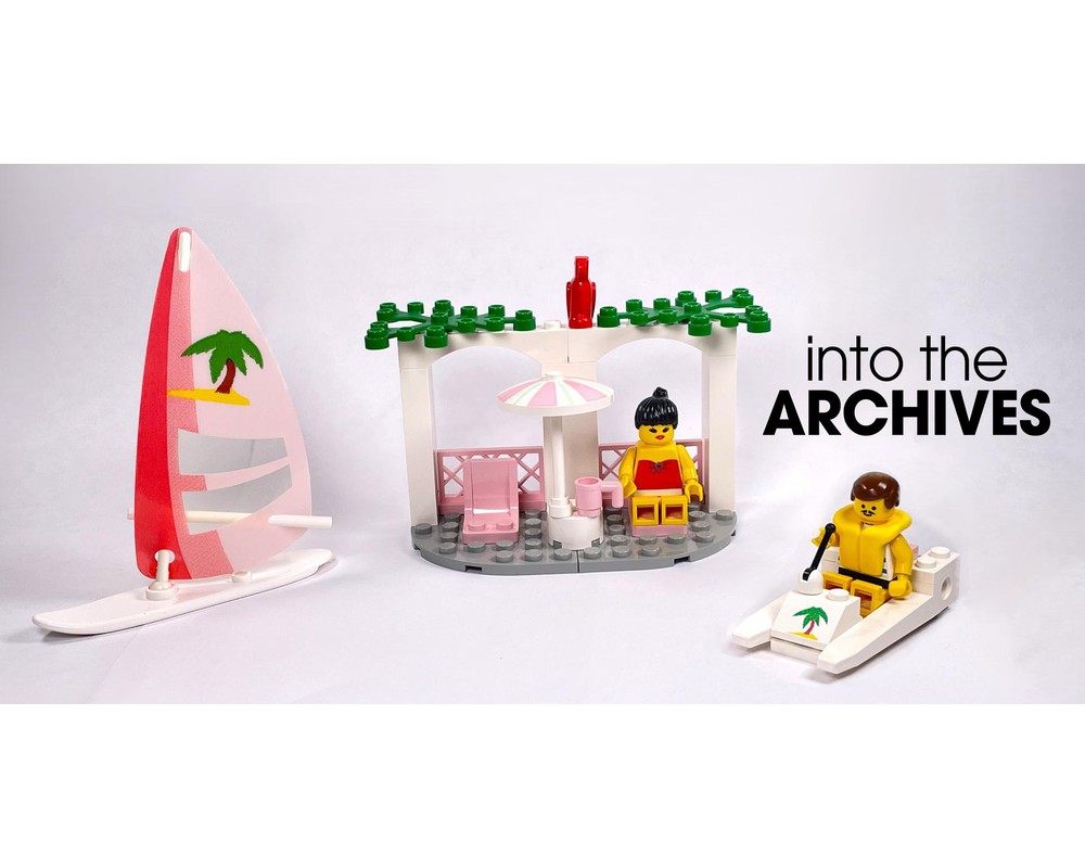 Into the Archives: 6401-1 - Seaside Cabana | Rebrickable - Build