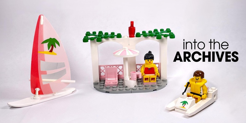 Into the Archives: 6401-1 - Seaside Cabana | Rebrickable - Build